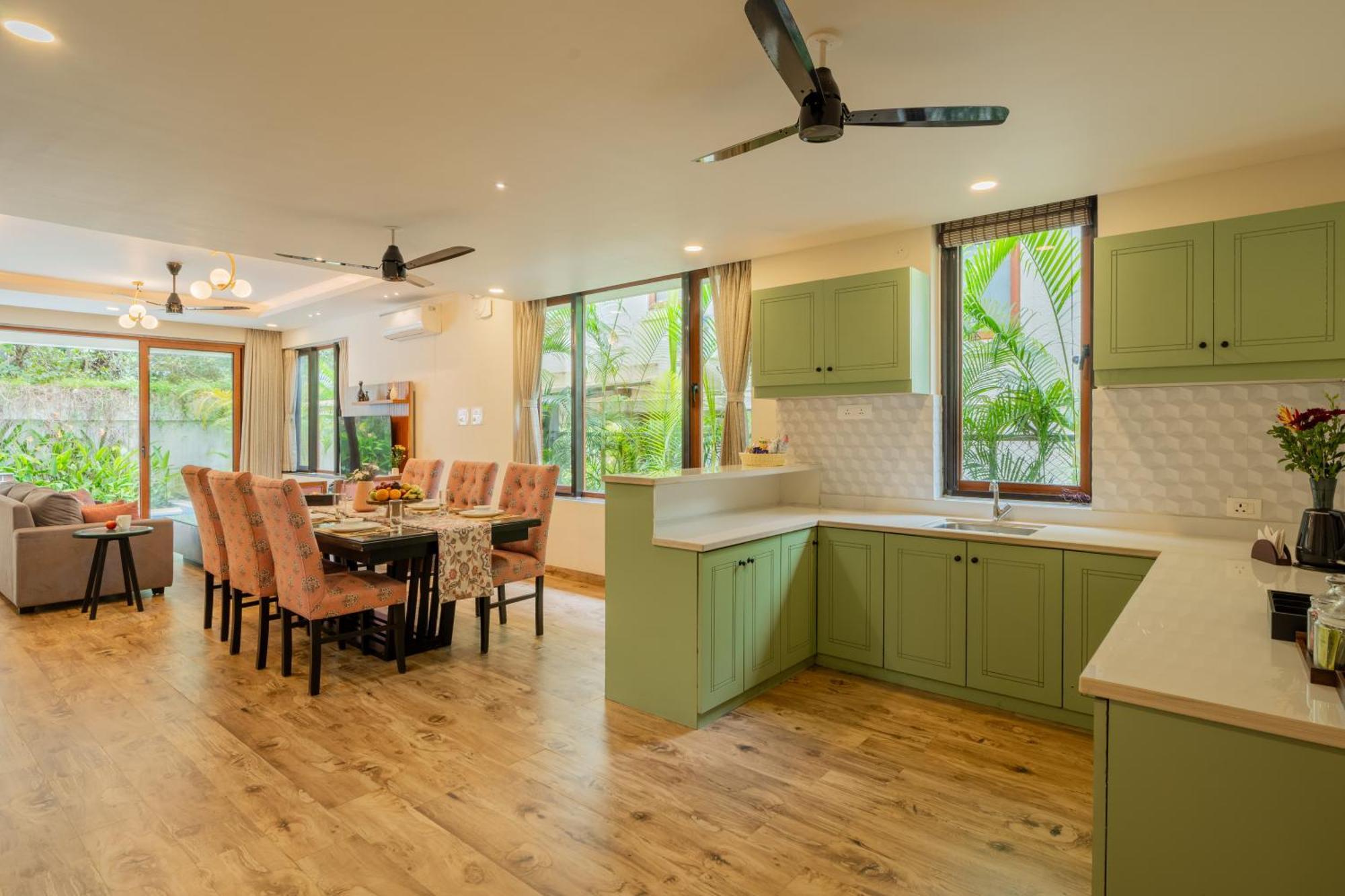 Elivaas 3 Bhk Pvt Pool & Bar - Villa Valerie Oxel Exterior photo